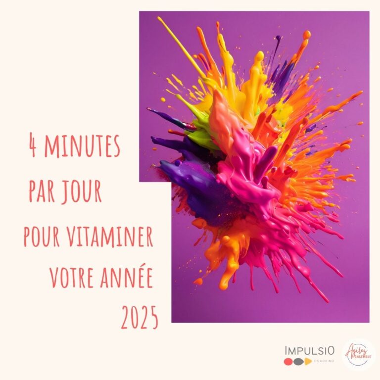 page de garde : 4 minutes par jour pour vitaminer votre année